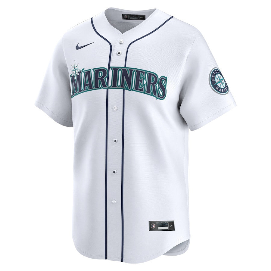 Mitch Garver 18 Seattle Mariners Home Limited Men Jersey - White