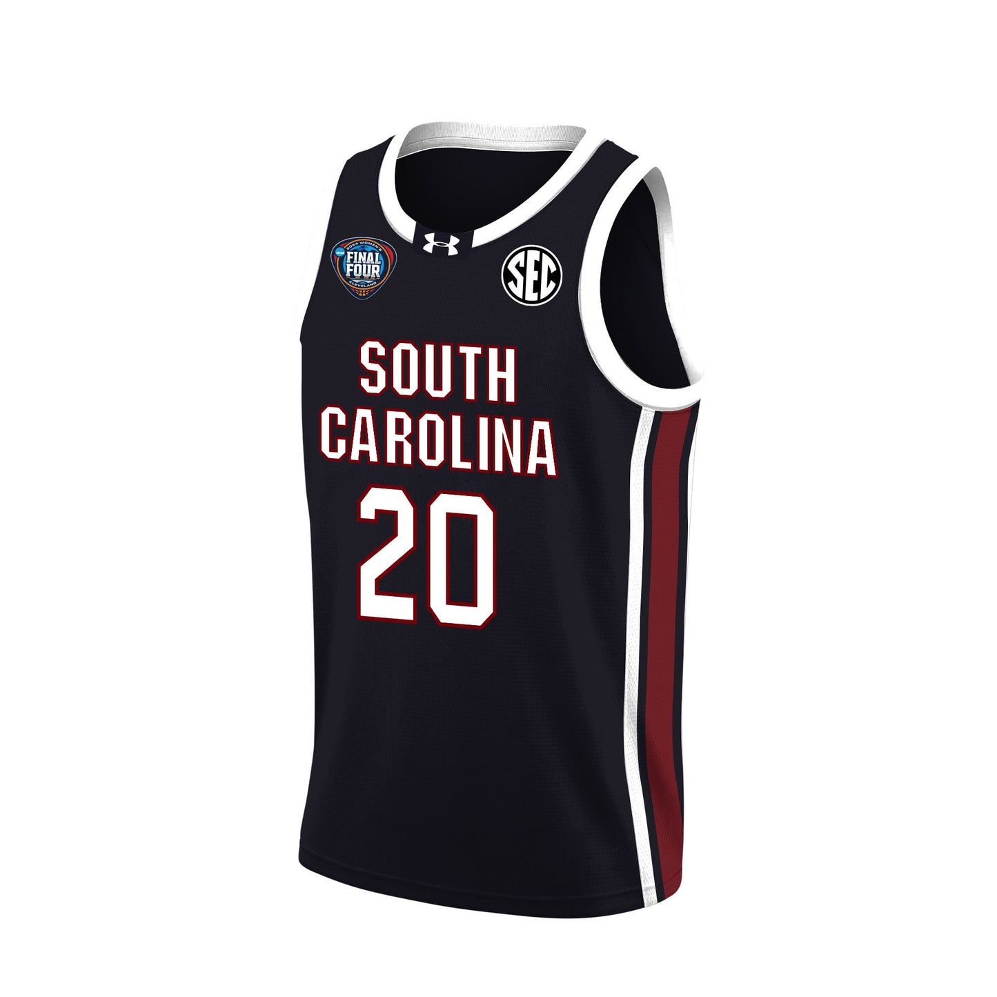 Sania Feagin 20 South Carolina 2024 Final Four Patch Women's Basketball Jersey - Unisex Jersey