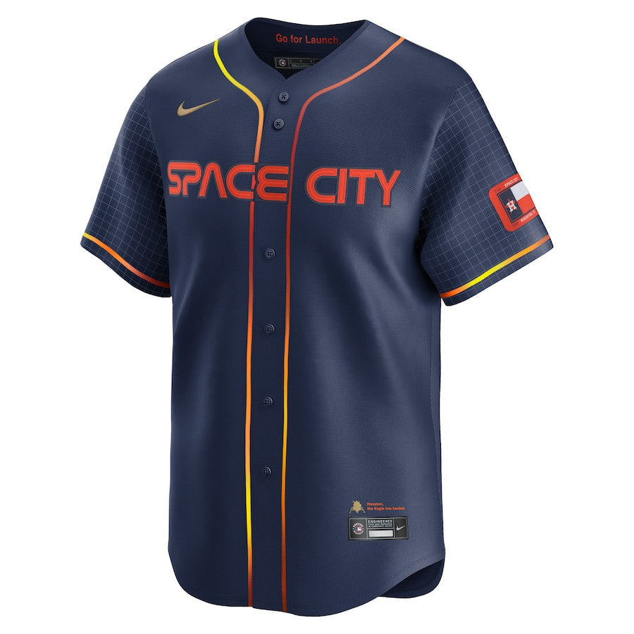 Jeremy Peña 3 Houston Astros City Connect Limited Men Jersey - Navy