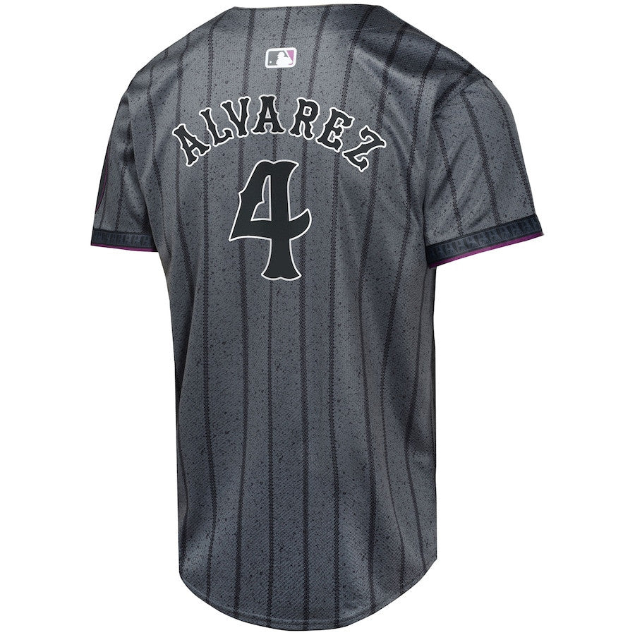 Francisco Alvarez 4 New York Mets 2024 City Connect Limited YOUTH Jersey - Graphite