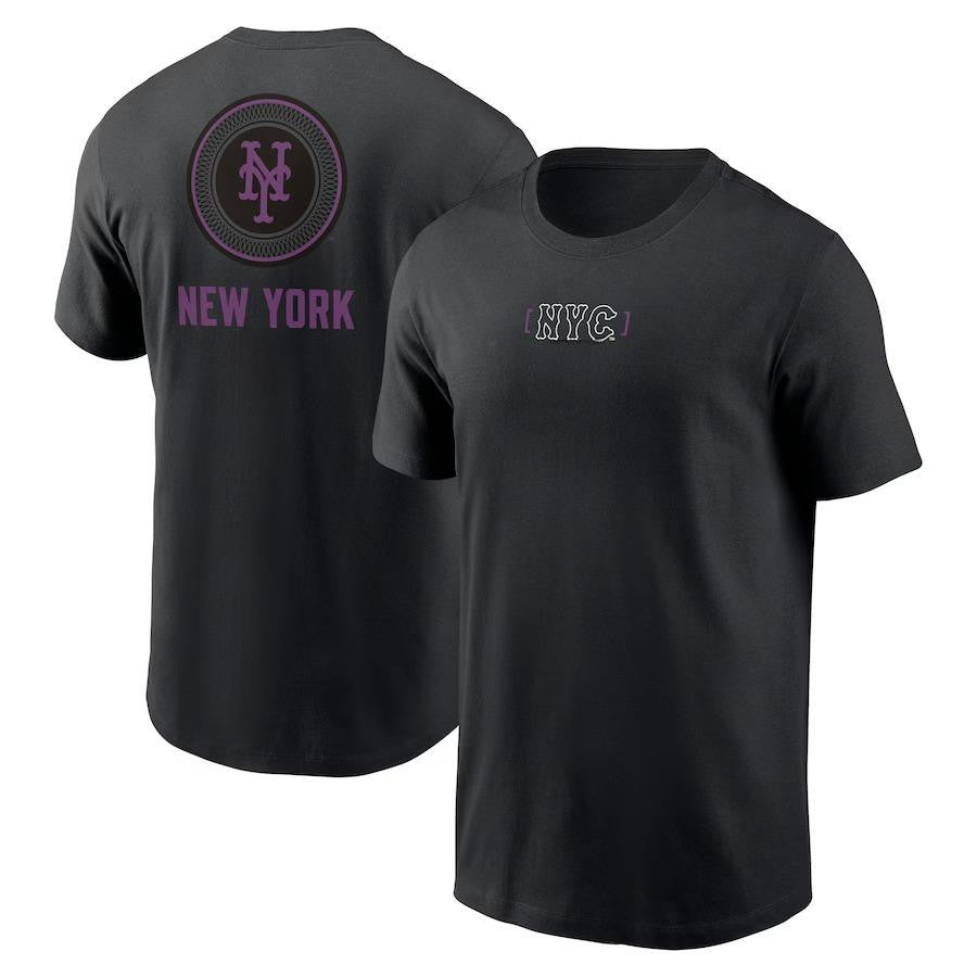 New York Mets 2024 City Connect T-Shirt - Black