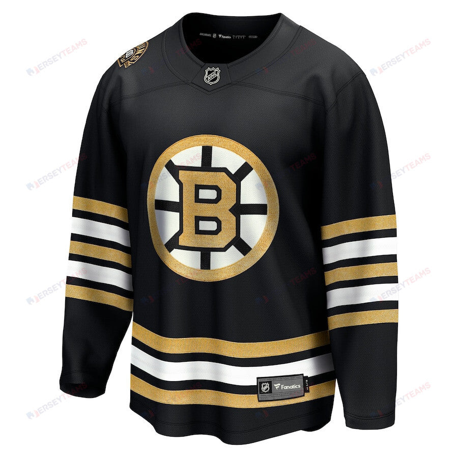 Boston Bruins 100th Anniversary Premier Breakaway Jersey - Black