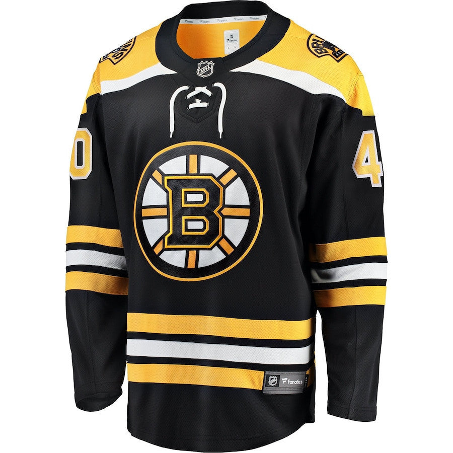 Tuukka Rask 40 Boston Bruins Breakaway Home Jersey - Men, Black