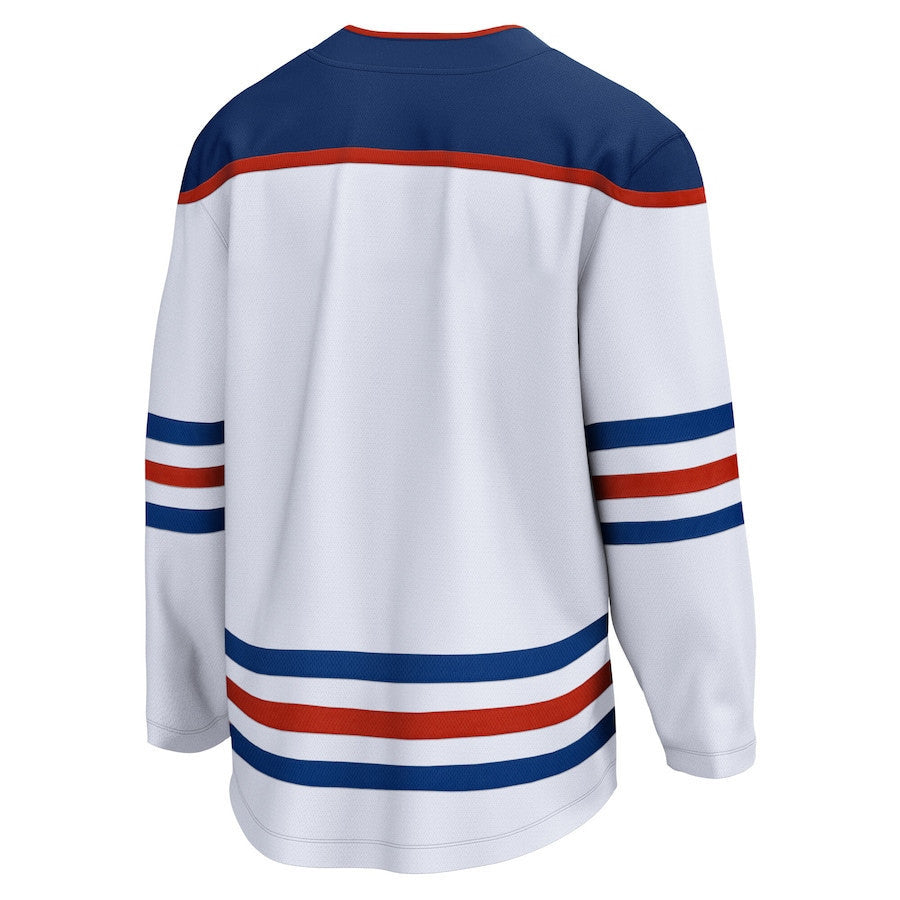 Edmonton Oilers Away Breakaway Jersey - Men, White