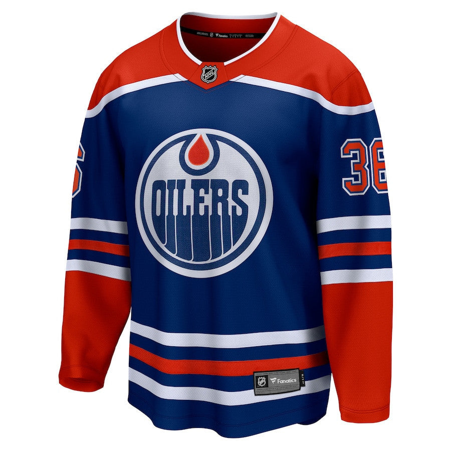 Jack Campbell 36 Edmonton Oilers Home Breakaway Jersey - Men