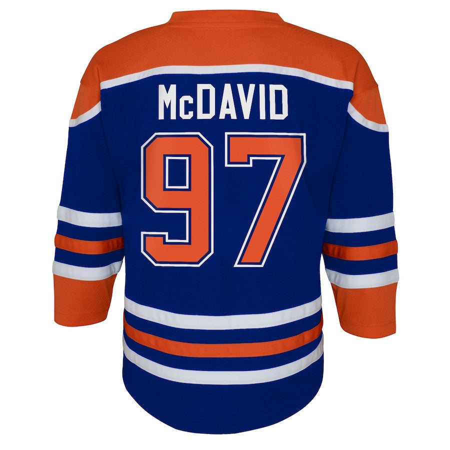Connor McDavid 97 Edmonton Oilers Home Jersey - Youth