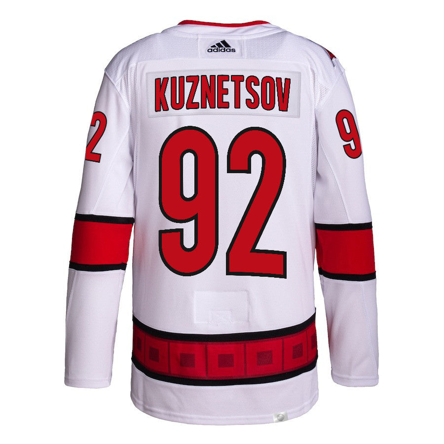 Evgeny Kuznetsov 92 Carolina Hurricanes Away Primegreen Jersey - Men, White