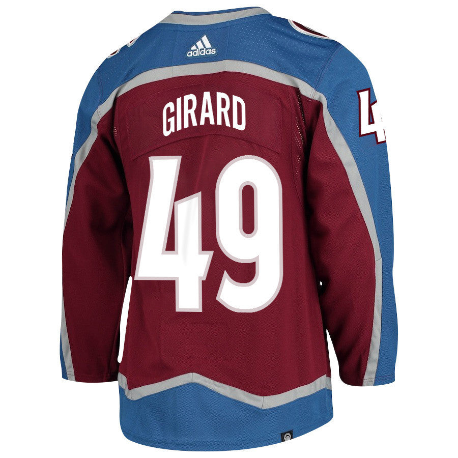 Samuel Girard 49 Colorado Avalanche 2024 NHL Playoffs Patch Home Jersey - Men