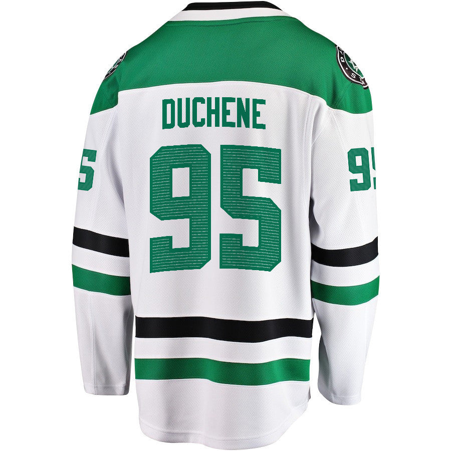 Matt Duchene 95 Dallas Stars 2024 NHL Playoffs Patch Away Breakaway Jersey - Men