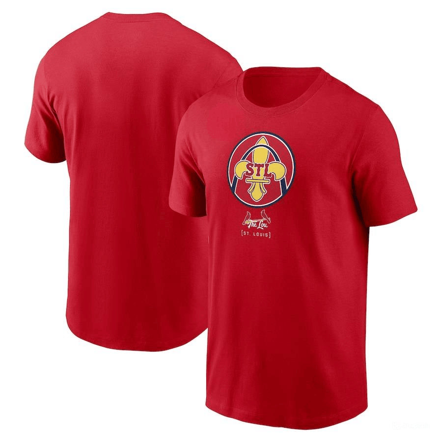 St. Louis Cardinals 2024 City Connect Large Logo T-Shirt - Red