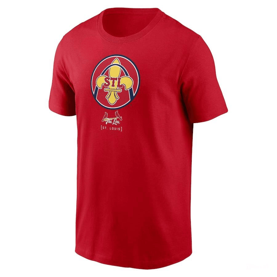 St. Louis Cardinals 2024 City Connect Large Logo T-Shirt - Red