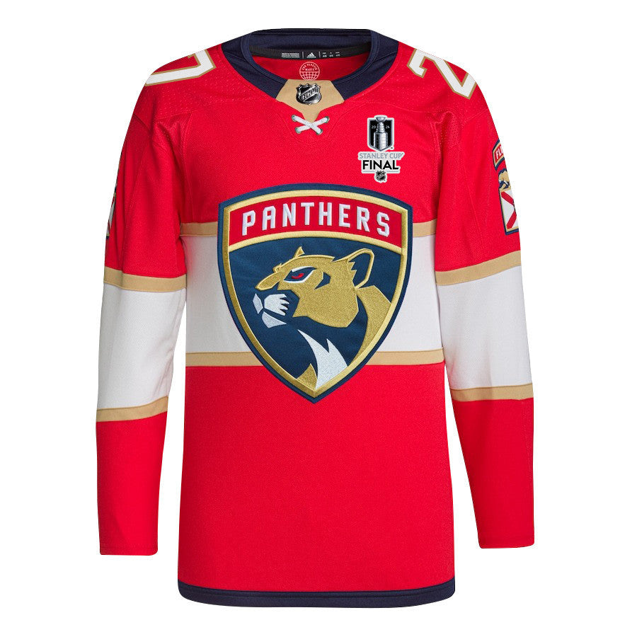 Eetu Luostarinen 27 Florida Panthers 2024 STANLEY CUP Final Home Breakaway Jersey - Men, Red
