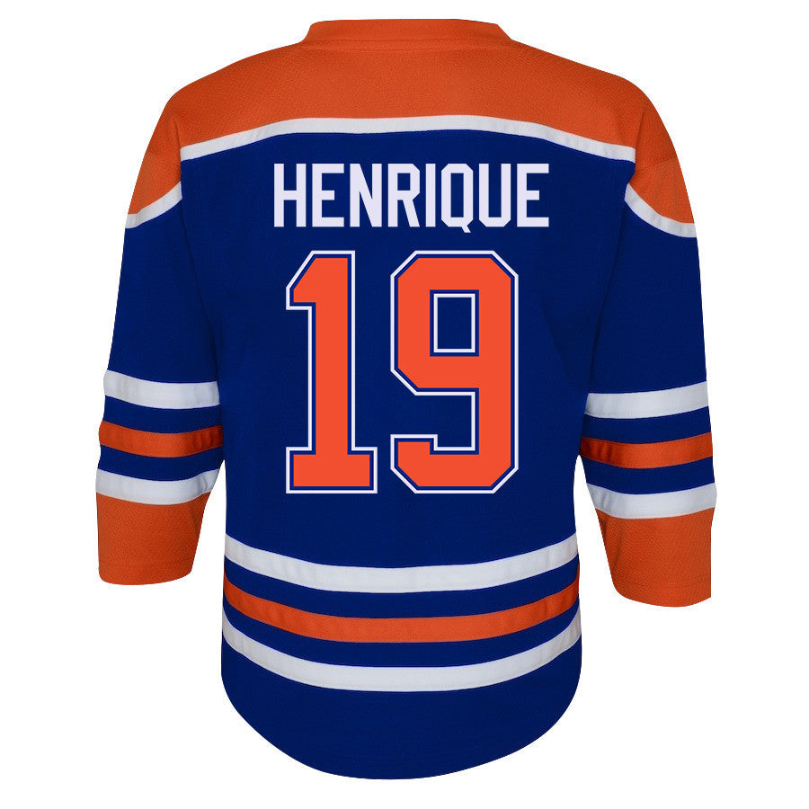 Adam Henrique 19 Edmonton Oilers 2024 STANLEY CUP Final Youth Home Jersey - Royal