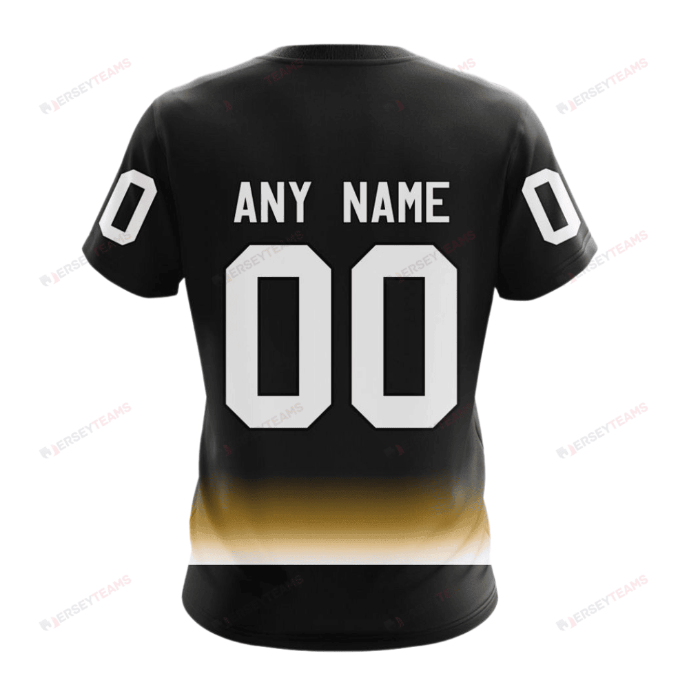 Winnipeg Jets Special Eclipse Design Custom AOP T-Shirt - Black