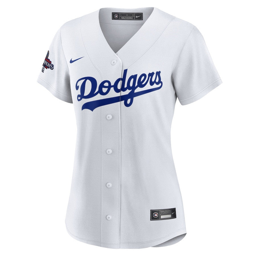 Mookie Betts 50 Los Angeles Dodgers Women's 2024 World Series Champions Home Player Jersey - White