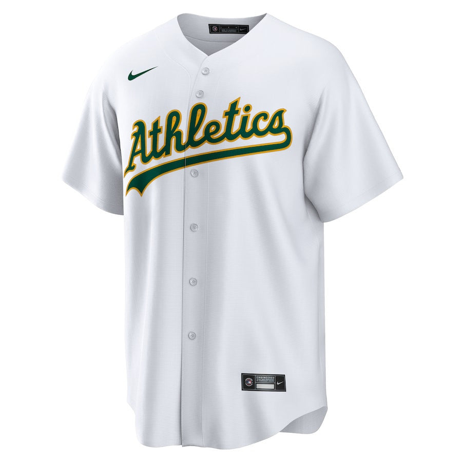 Khris Davis 2 Oakland Athletics Home Men Jersey - White