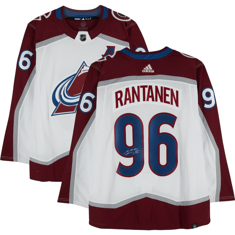 Mikko Rantanen 96 Signed Colorado Avalanche Autographed Jersey - White