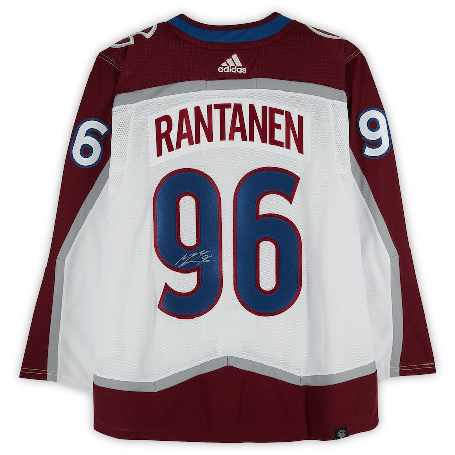 Mikko Rantanen 96 Signed Colorado Avalanche Autographed Jersey - White