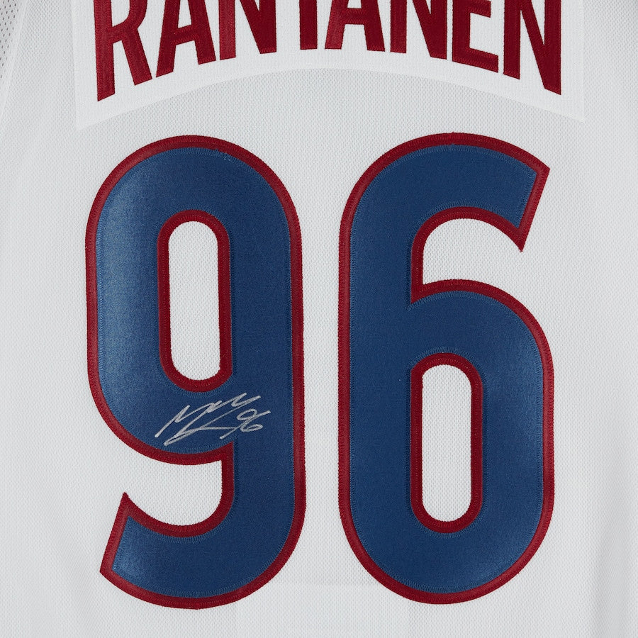 Mikko Rantanen 96 Signed Colorado Avalanche Autographed Jersey - White