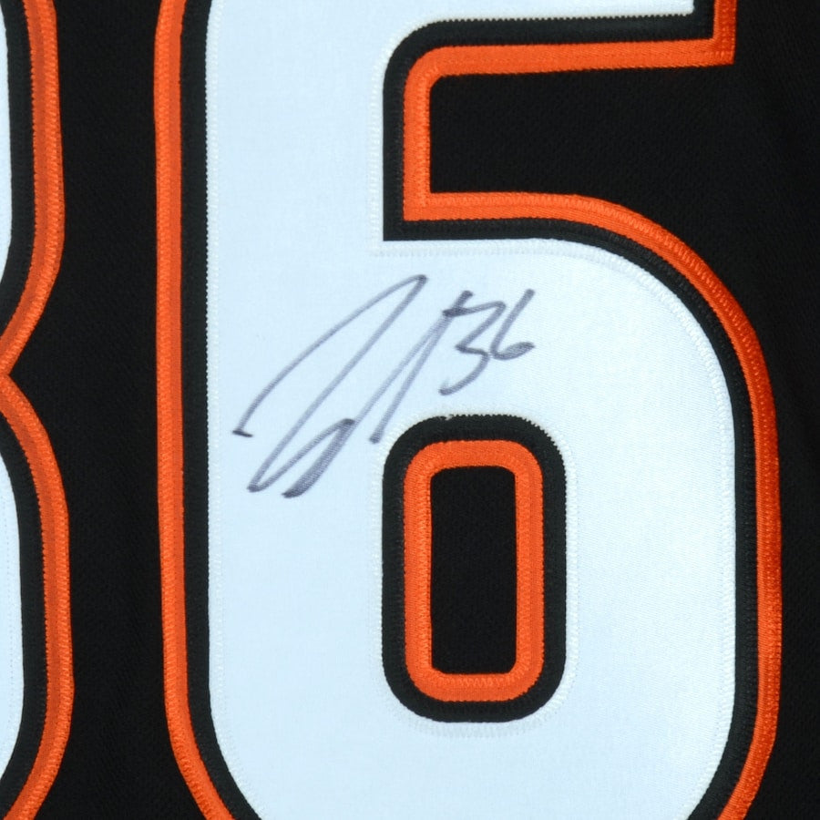 John Gibson 36 Signed Anaheim Ducks Autographed Jersey - Black