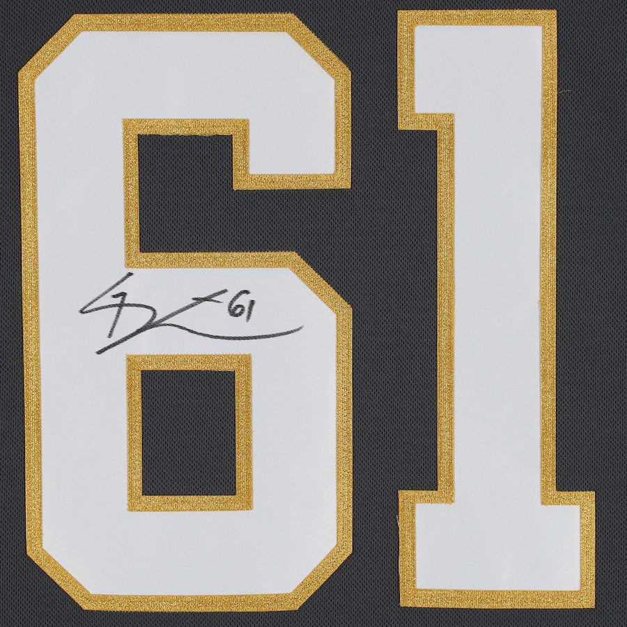 Mark Stone 61 Signed Vegas Golden Knights Autographed Jersey - Black