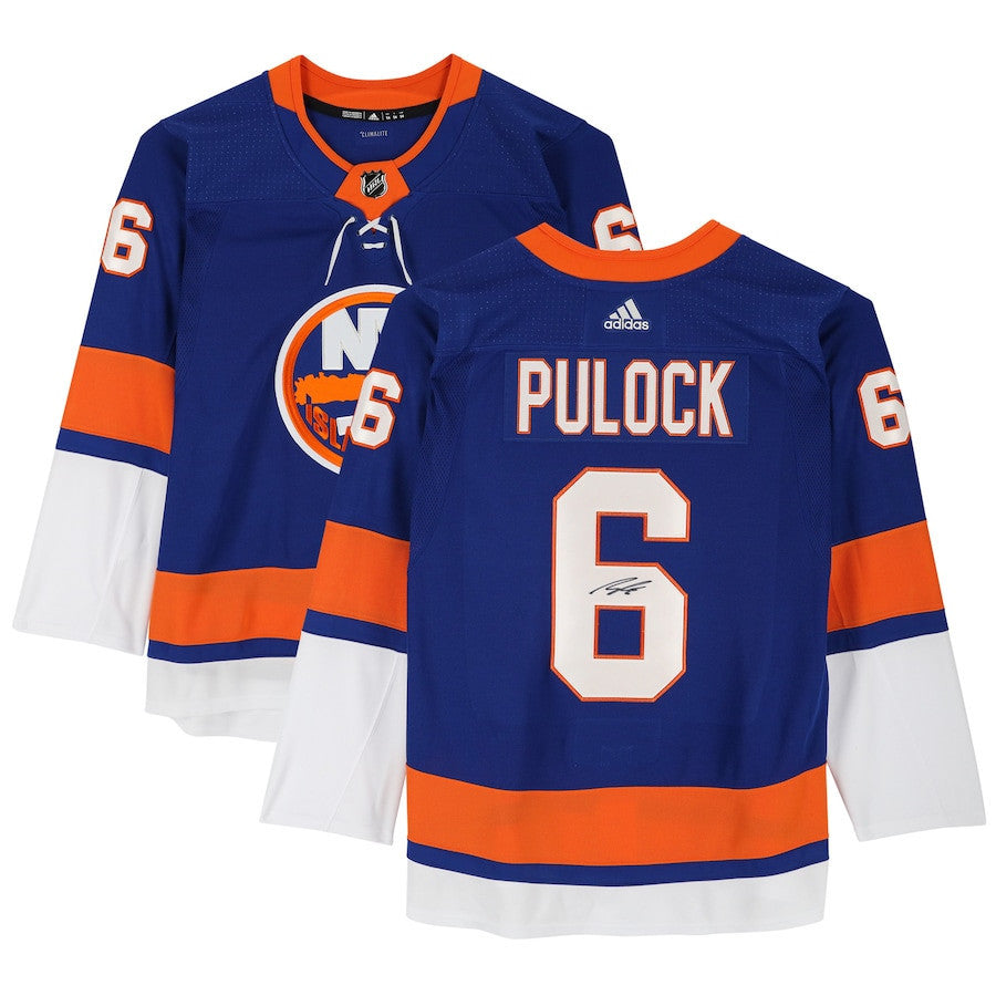Ryan Pulock 6 Signed New York Islanders Autographed Jersey - Blue