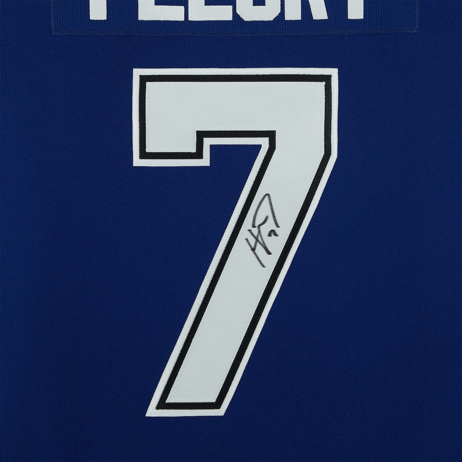 Haydn Fleury 7 Signed Tampa Bay Lightning Autographed Jersey - Blue