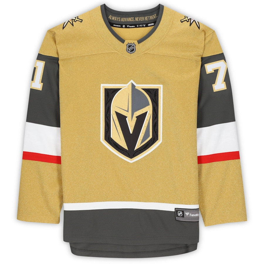 William Karlsson 71 Signed Vegas Golden Knights Autographed Alternate Jersey - Gold
