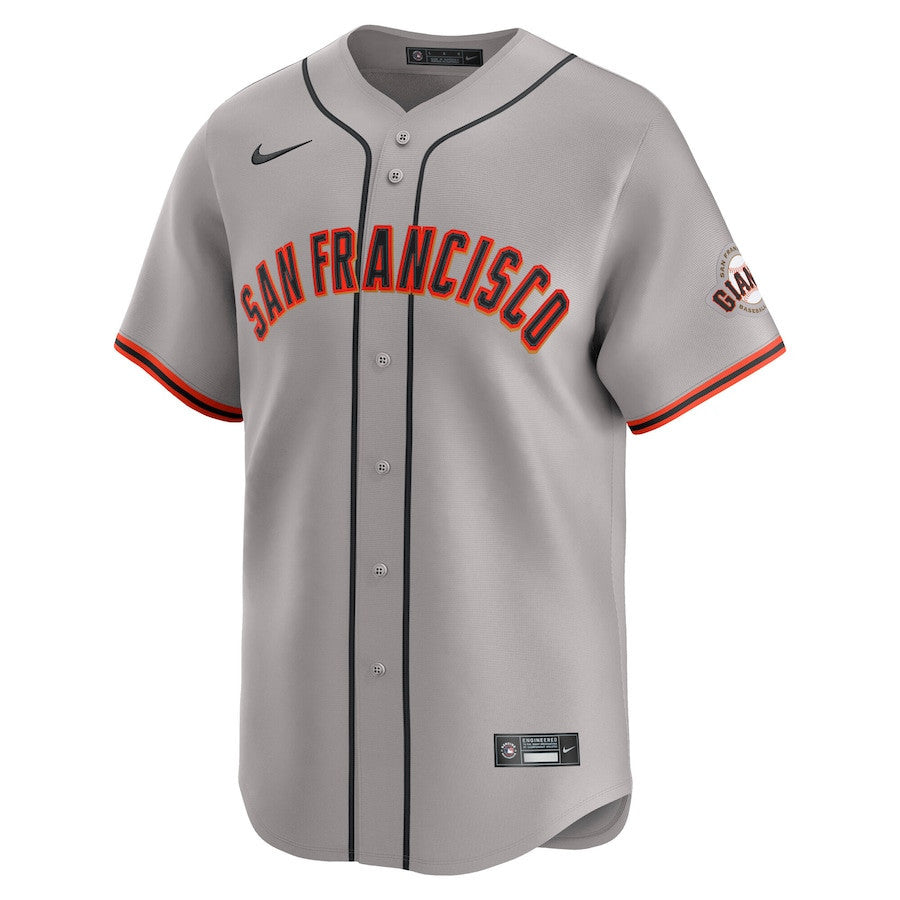 San Francisco Giants Away Limited Men Jersey - Gray