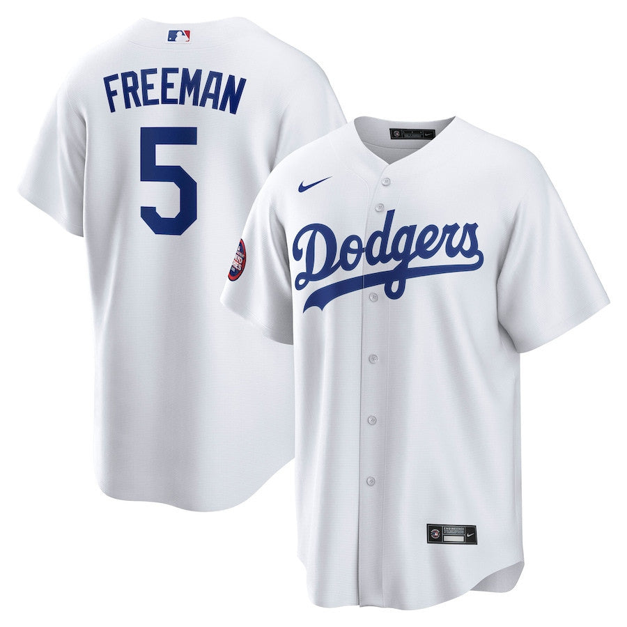 Freddie Freeman 5 Los Angeles Dodgers 2025 MLB World Tour: Tokyo Series Home Player Men Jersey - White