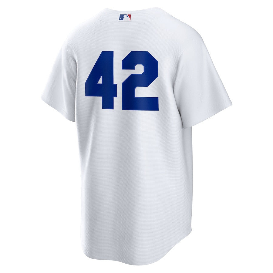 Los Angeles Dodgers Home 2025 Jackie Robinson Day Men Jersey - White