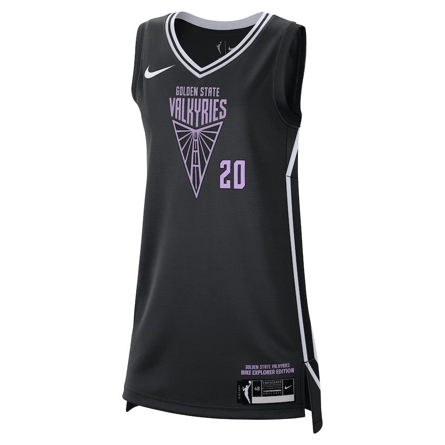 Kate Martin 20 Golden State Valkyries Unisex Explorer Edition Victory Jersey - Black