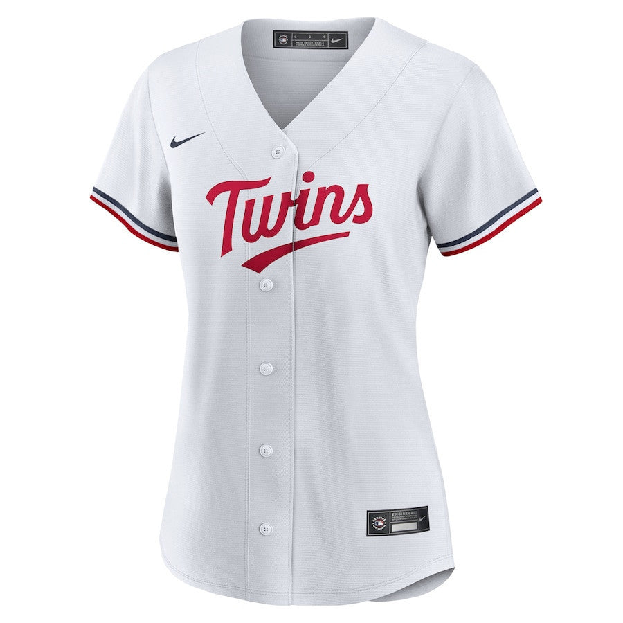 Jhoan Duran 59 Minnesota Twins Women's Home Jersey - White