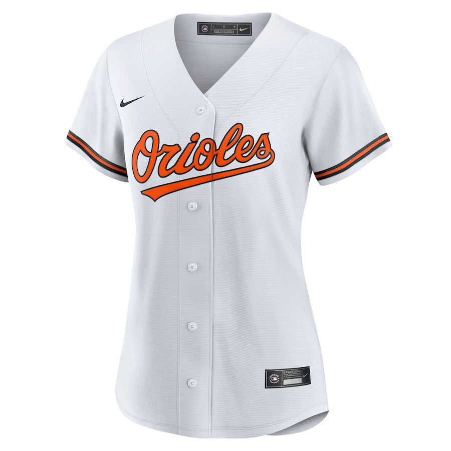 Ramon Urias 29 Baltimore Orioles Women's Home Jersey - White