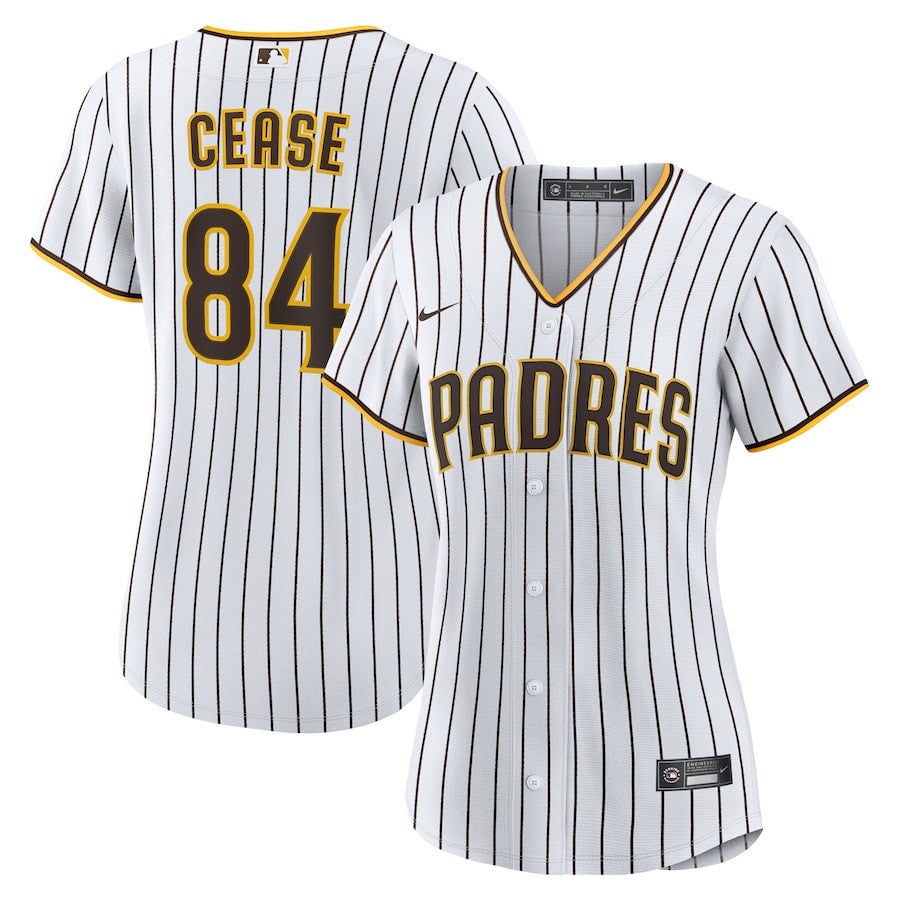 Dylan Cease 84 San Diego Padres Women's Home Jersey - White
