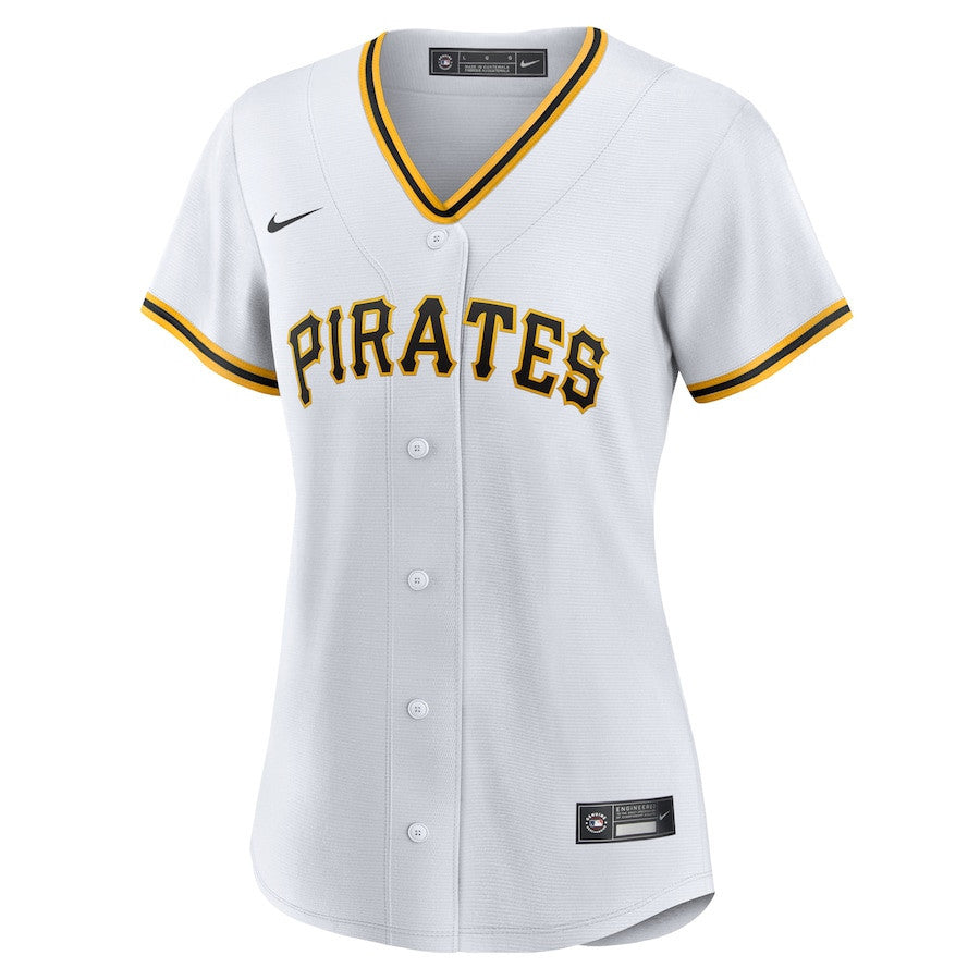 Joey Bart 14 Pittsburgh Pirates Women's Home Jersey - White