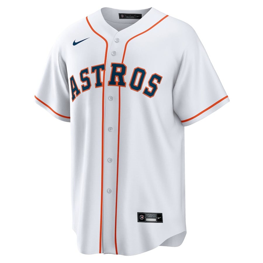 Cristian Javier 53 Houston Astros Home Men Jersey - White