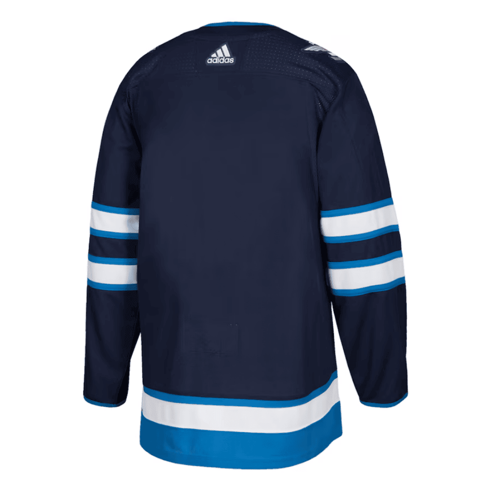 Winnipeg Jets 2025 NHL Playoffs Patch Home Men Jersey - Navy