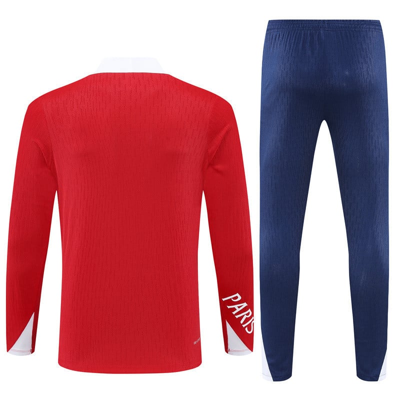 Paris Saint-Germain 2025/26 Soccer Training Set – Bold Red Domination Style