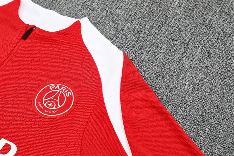 Paris Saint-Germain 2025/26 Soccer Training Set – Bold Red Domination Style