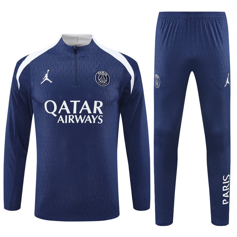 Paris Saint-Germain 2025/26 Soccer Training Set – Midnight Elegance for True Fans