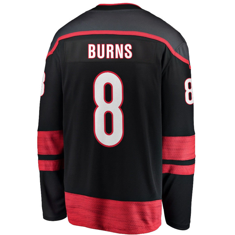 Brent Burns 8 Carolina Hurricanes 2025 STANLEY CUP Final Patch Home Men Jersey - Black