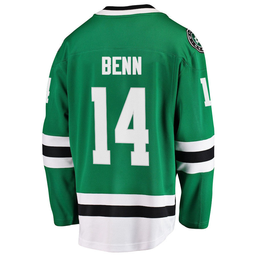 Jamie Benn 14 Dallas Stars 2025 STANLEY CUP Final Patch Home Men Jersey - Black