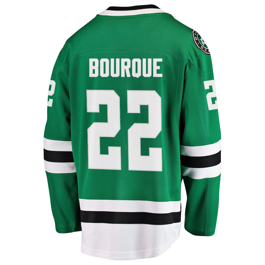 Mavrik Bourque 22 Dallas Stars 2025 STANLEY CUP Final Patch Home Men Jersey - Black