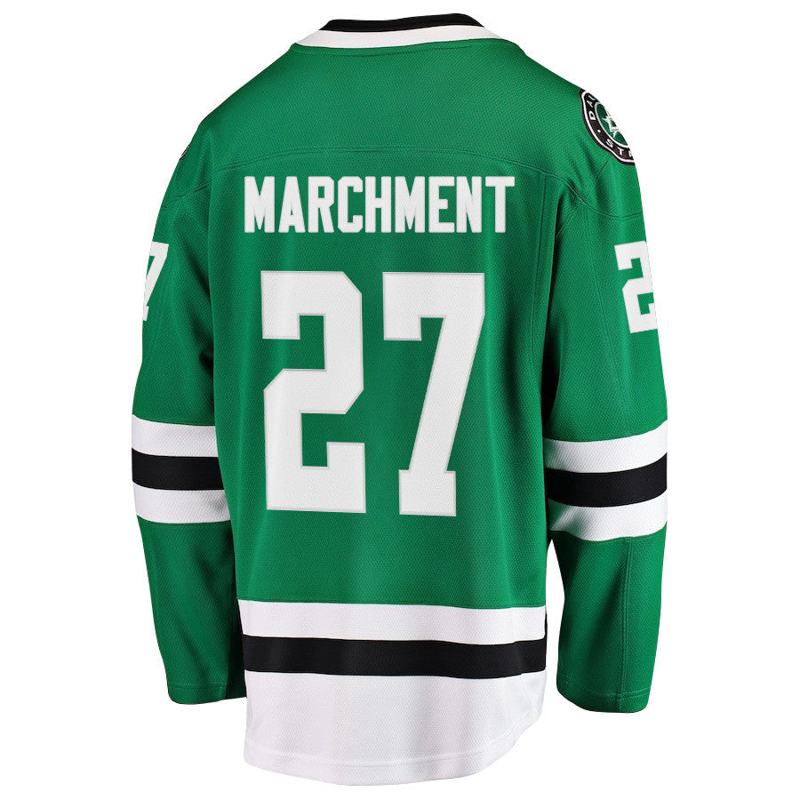 Mason Marchment 27 Dallas Stars 2025 STANLEY CUP Final Patch Home Men Jersey - Black