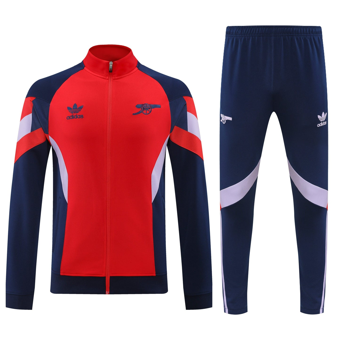 Arsenal 2025/26 Soccer Training Set – Chevron Energy in Red and Navy