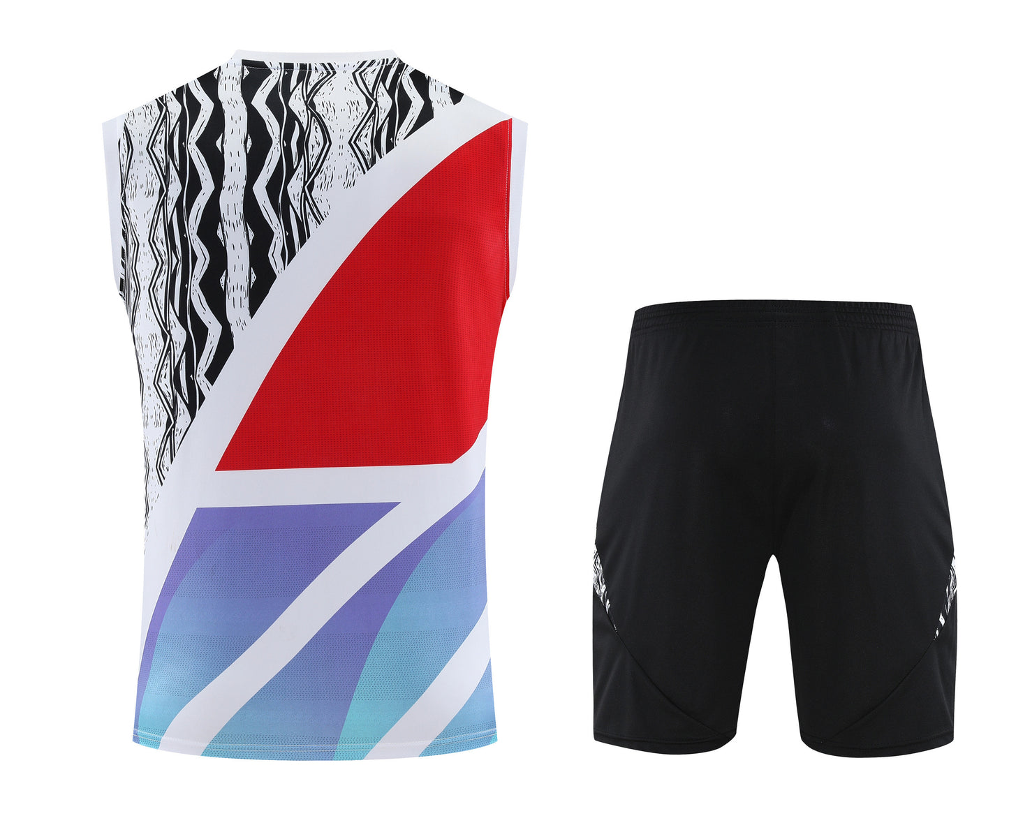 Arsenal 2025/26 Training Set Tank Top – Slim Fit, Red/Light Blue/Black
