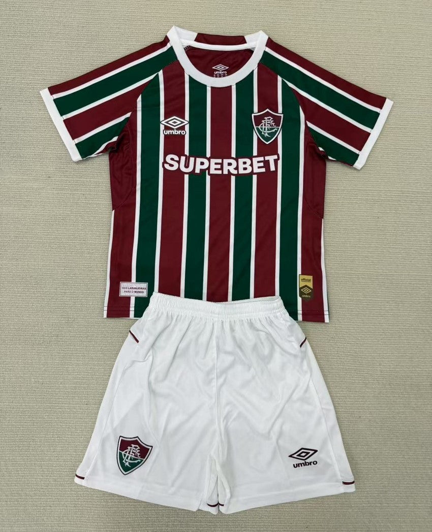 Fluminense 2025-2026 Home Stadium Jersey Set - Classic Stripes
