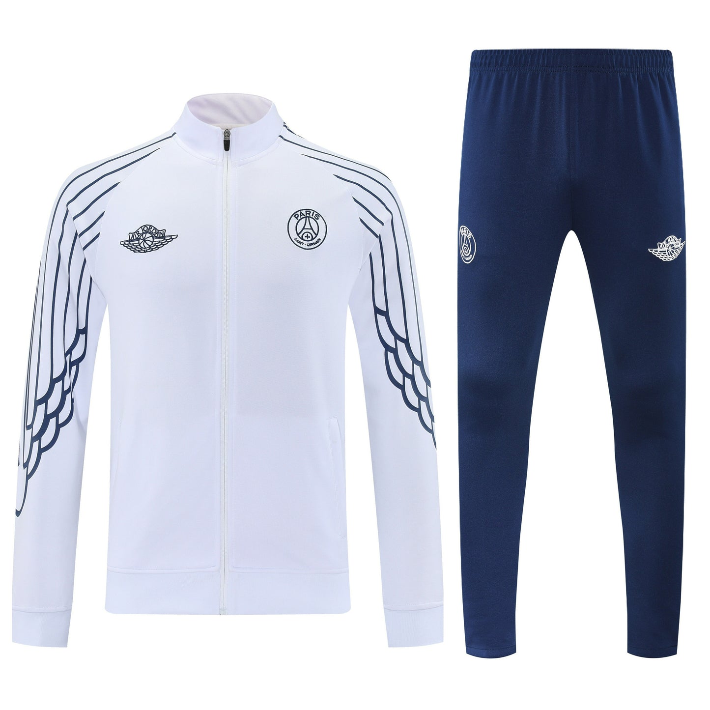 Paris Saint-Germain 2025/26 Soccer Training Set – Parisian Elegance in White and Navy