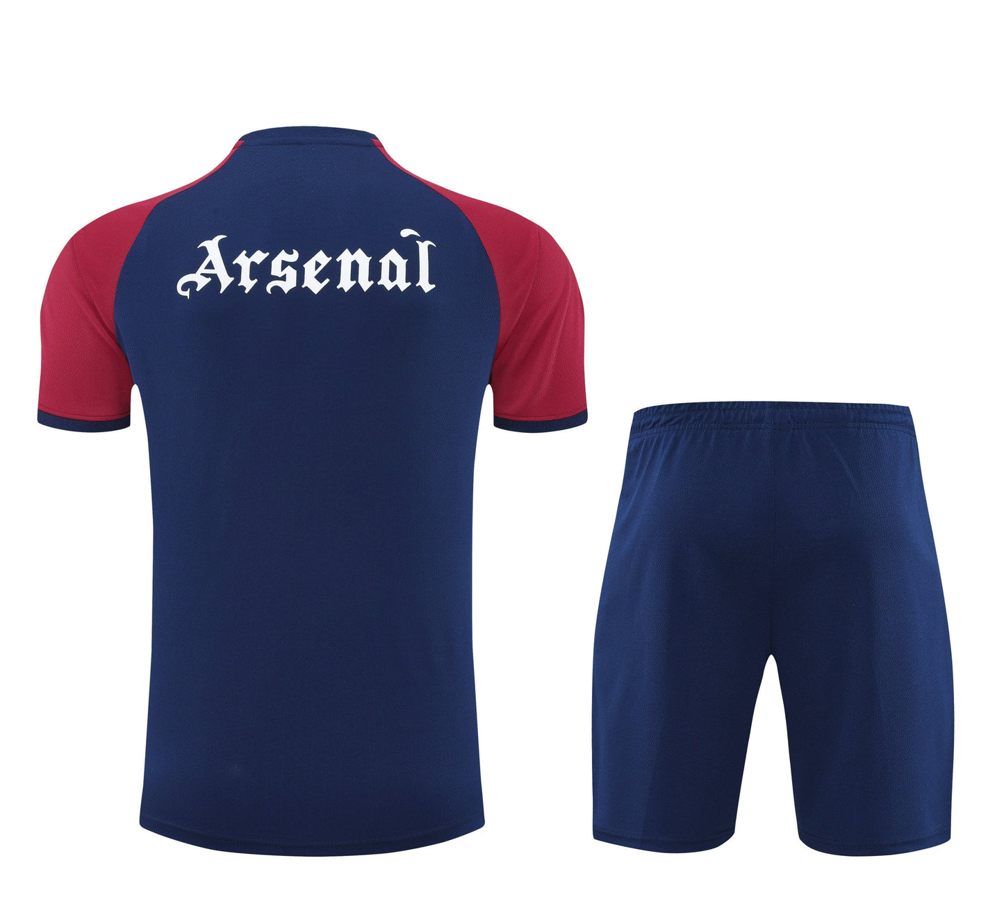 Arsenal FC 2025/26 Retro Training Set – Navy & Maroon Classic